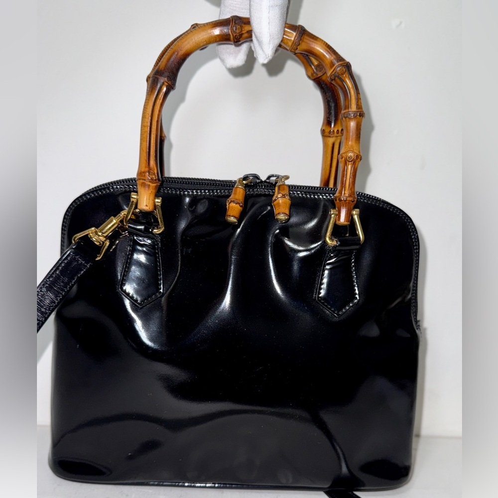Authentic GUCCI Bamboo handles 2way hand Bag - Picture 11 of 15